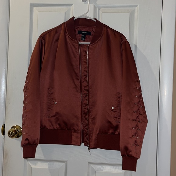 Rust colored Bomber Jacket - Picture 4 of 4